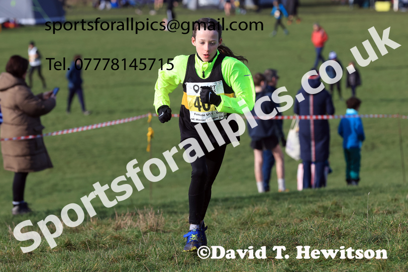 Girls Under-13s 2026 NEHL Sherman Cup and Davidson Shield, Temple Park, South Shields. Photo: David T. Hewitson/Sports for All Pics